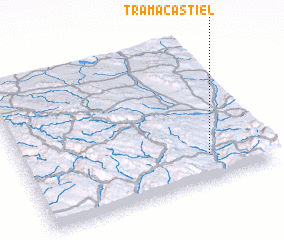 3d view of Tramacastiel