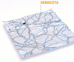 3d view of Orbaiceta