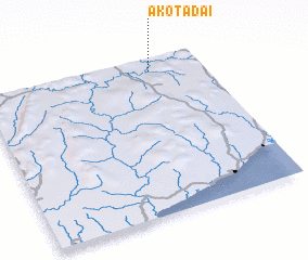 3d view of Akotadai