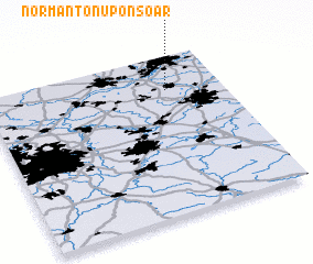 3d view of Normanton upon Soar