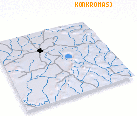 3d view of Konkromaso