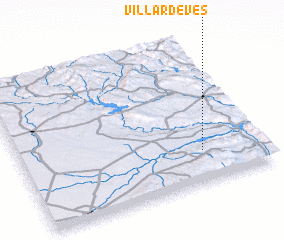 3d view of Villar de Ves