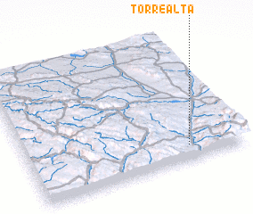 3d view of Torre Alta