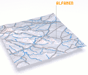 3d view of Alfamén