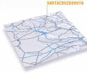 3d view of Santa Cruz de Moya