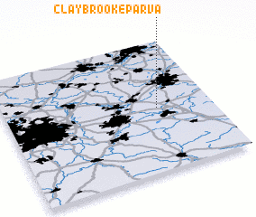 3d view of Claybrooke Parva