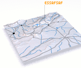 3d view of Es Safsâf