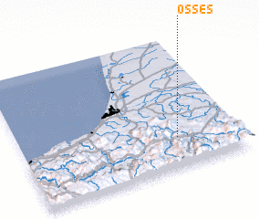 3d view of Ossès