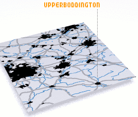 3d view of Upper Boddington