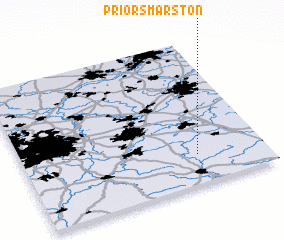 3d view of Priors Marston