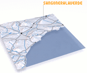 3d view of Sangonera la Verde