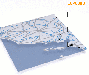 3d view of Le Plomb