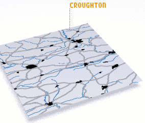 3d view of Croughton