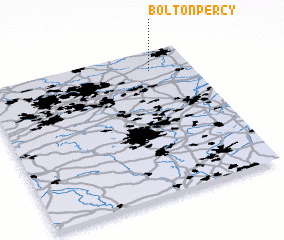 3d view of Bolton Percy