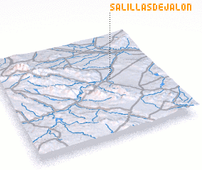 3d view of Salillas de Jalón