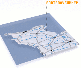 3d view of Fontenay-sur-Mer