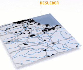 3d view of Hesleden