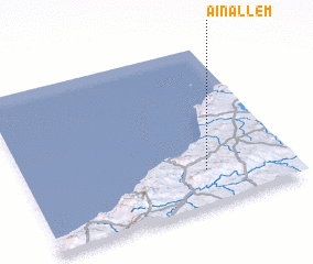 3d view of Aïn Allem