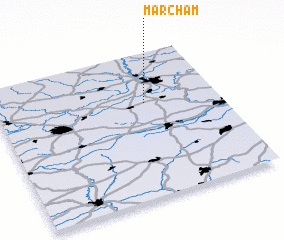 3d view of Marcham