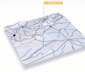 3d view of Mansoûra