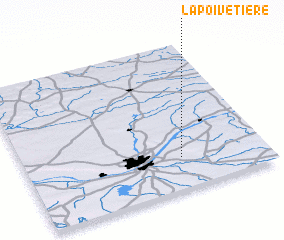 3d view of La Poivetière