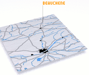 3d view of Beauchêne