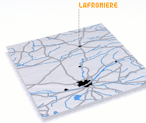 3d view of La Fromière