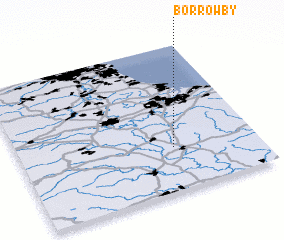 3d view of Borrowby