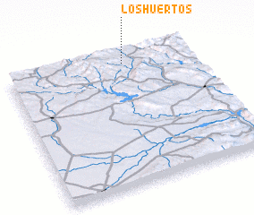 3d view of Los Huertos