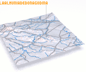 3d view of La Almunia de Doña Godina