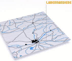 3d view of La Bernardière