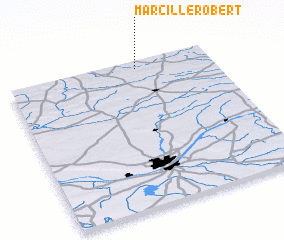 3d view of Marcillé-Robert