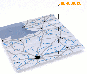 3d view of La Baudière