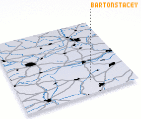 3d view of Barton Stacey