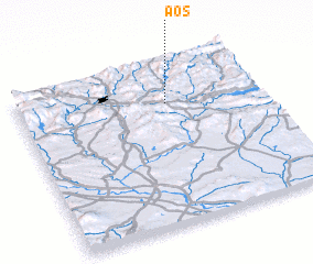 3d view of Aós