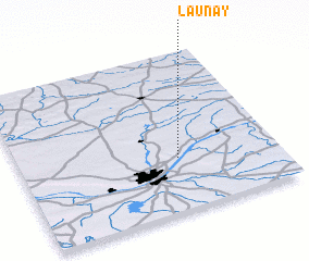 3d view of Launay