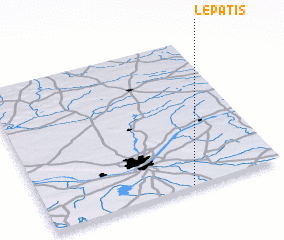 3d view of Le Pâtis