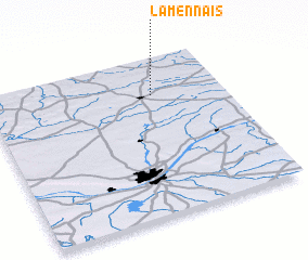 3d view of La Mennais