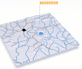 3d view of Akuokrom