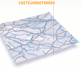 3d view of Castejón de Tornos