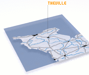 3d view of Théville