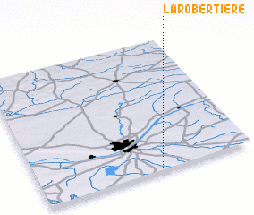 3d view of La Robertière