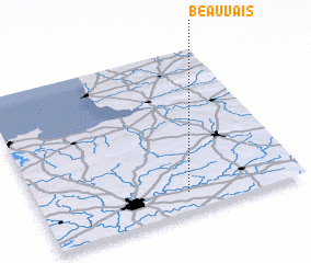 3d view of Beauvais