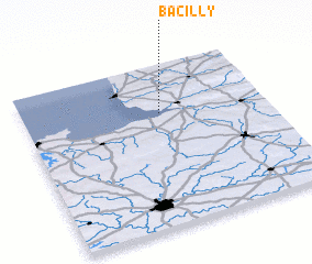 3d view of Bacilly