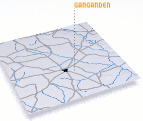 3d view of Ganganden