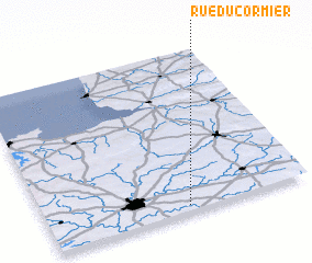 3d view of Rue du Cormier