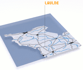 Laulne France Map Nonanet - 