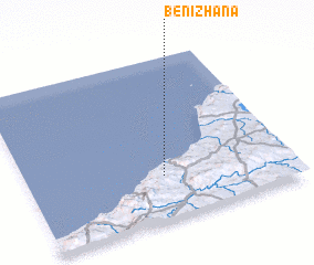 3d view of Beni Zhana