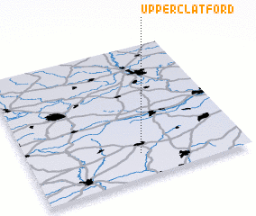 3d view of Upper Clatford