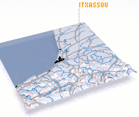 3d view of Itxassou